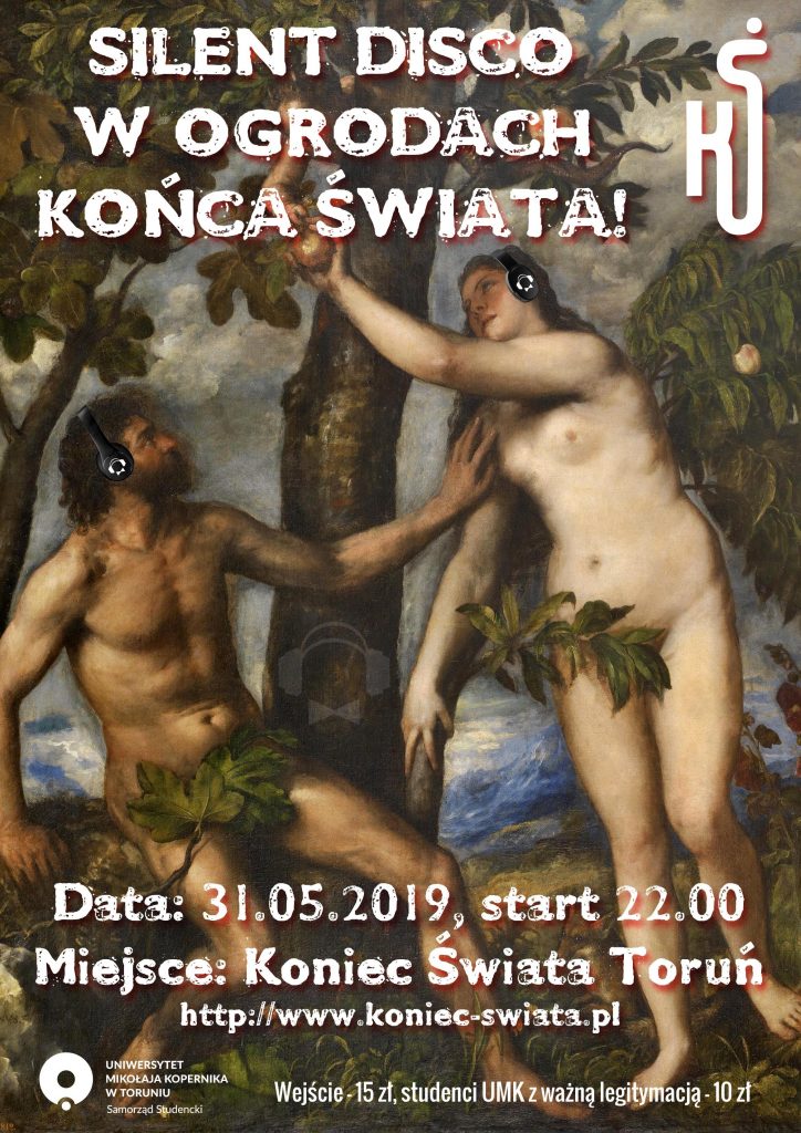 Silent Disco Toruń Koniec Świata 31.05.2019