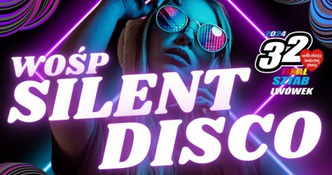 SILENT DISCO LWÓWEK WOŚP 2024   Piątek 26.01.2024  Pizzeria Filmowa