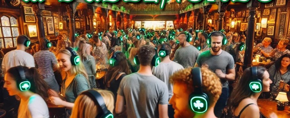 I Irlandzkie Silent Disco w Dublinerze